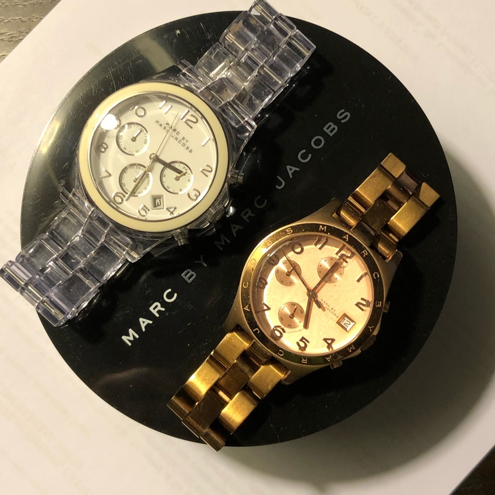 Two used Marc by Marc Jacobs Watches